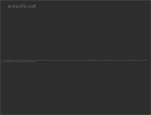 Tablet Screenshot of animelite.net